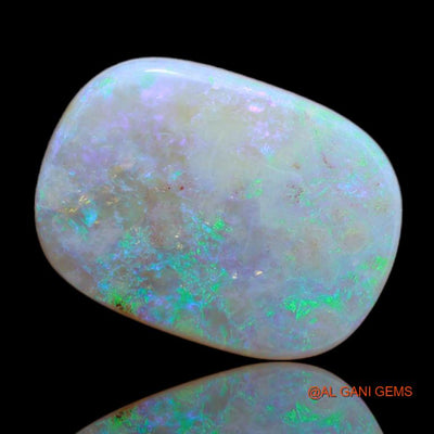 7.80 Cts Natural Australian Fire Opal Loose Gemstone Fancy Cabochon 17x13x4 mm A-36