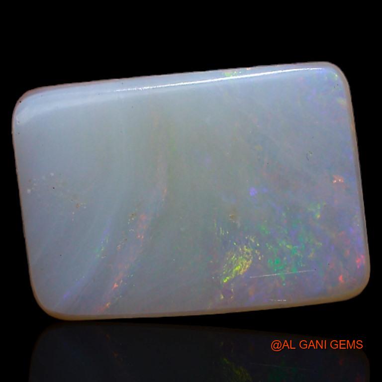 3.10 Cts Natural Australian Fire Opal Loose Gemstone Square Cabochon 13x9x2 mm A-370