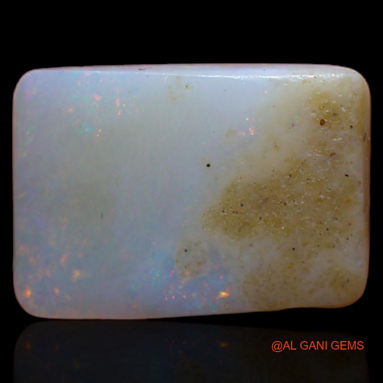 3.10 Cts Natural Australian Fire Opal Loose Gemstone Square Cabochon 13x9x2 mm A-370