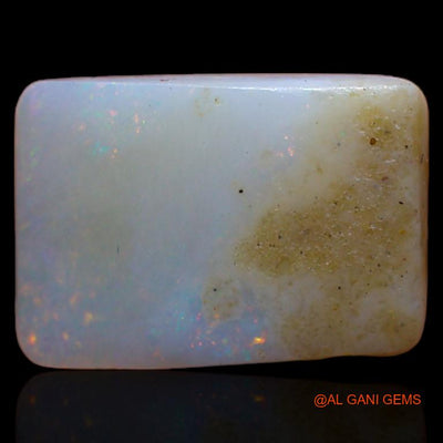 3.10 Cts Natural Australian Fire Opal Loose Gemstone Square Cabochon 13x9x2 mm A-370