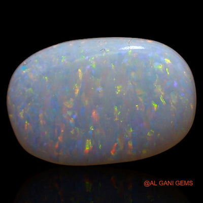 3.60 Cts Natural Australian Fire Opal Oval Cabochon Loose Gemstone For Jewelry 15x10x3 mm A-373