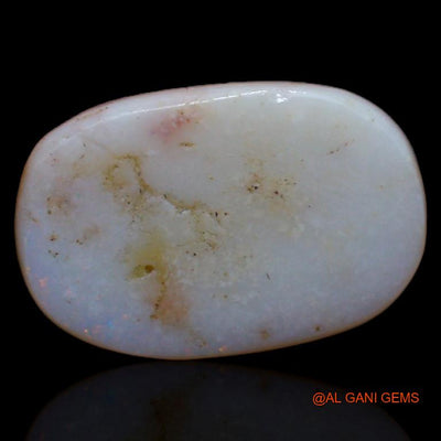 3.60 Cts Natural Australian Fire Opal Oval Cabochon Loose Gemstone For Jewelry 15x10x3 mm A-373