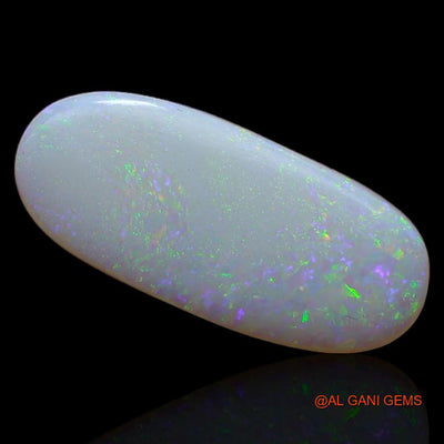 3.85 Cts Natural Australian Fire Opal Loose Gemstone Oval Cabochon 19x8x3 mm A-376