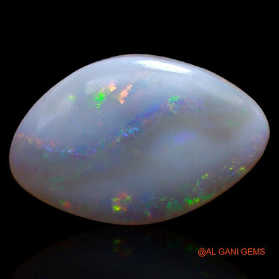 2.90 Cts Natural Australian Fire Opal Loose Gemstone Fancy Cabochon 16x10x2 mm A-377