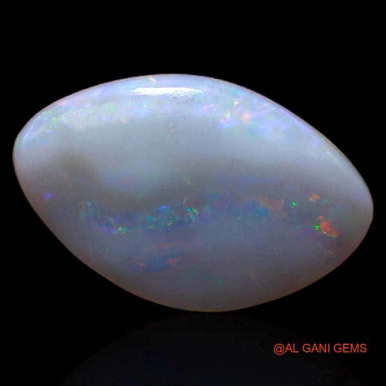 2.90 Cts Natural Australian Fire Opal Loose Gemstone Fancy Cabochon 16x10x2 mm A-377