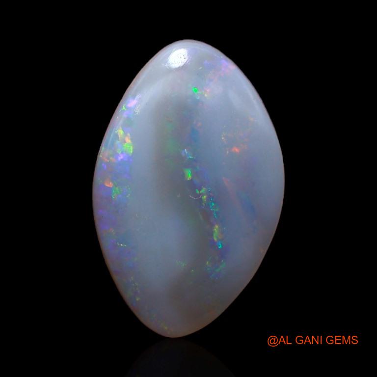 2.90 Cts Natural Australian Fire Opal Loose Gemstone Fancy Cabochon 16x10x2 mm A-377