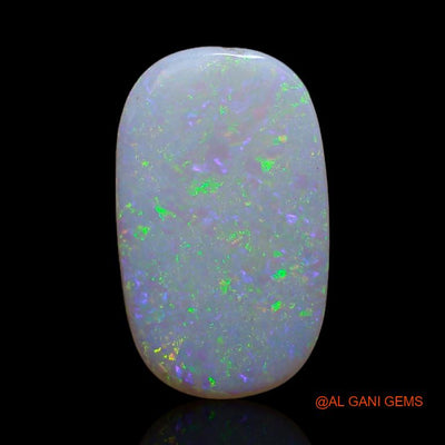 Natural Untreated Fire Opal Loose Gemstone Oval Cabochon From Australia 3.40 Cts 16x10x2 mm A-378