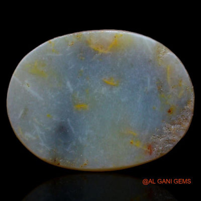 2.85 Cts Natural Australian Fire Opal Loose Gemstone Oval Cabochon 12x9x3 mm A-380