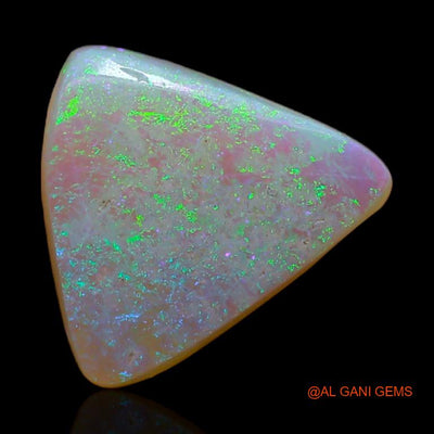 2.60 Cts Natural Australian Fire Opal Trillion Cabochon Loose Gemstone For Jewelry 12x11x3 mm A-383