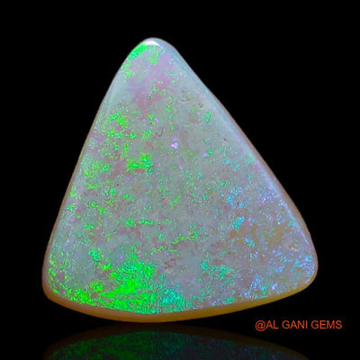 2.60 Cts Natural Australian Fire Opal Trillion Cabochon Loose Gemstone For Jewelry 12x11x3 mm A-383