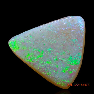 2.60 Cts Natural Australian Fire Opal Trillion Cabochon Loose Gemstone For Jewelry 12x11x3 mm A-383