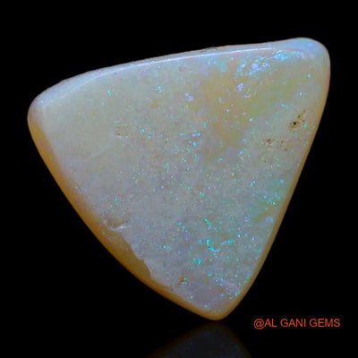 2.60 Cts Natural Australian Fire Opal Trillion Cabochon Loose Gemstone For Jewelry 12x11x3 mm A-383
