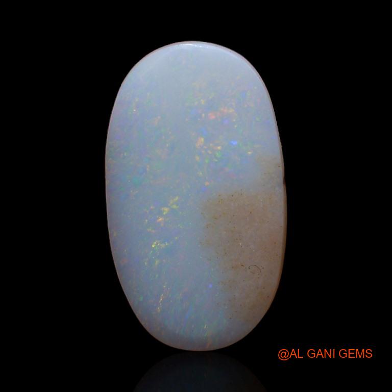 2.55 Cts Natural Australian Fire Opal Loose Gemstone Oval Cabochon 16x9x2 mm A-384