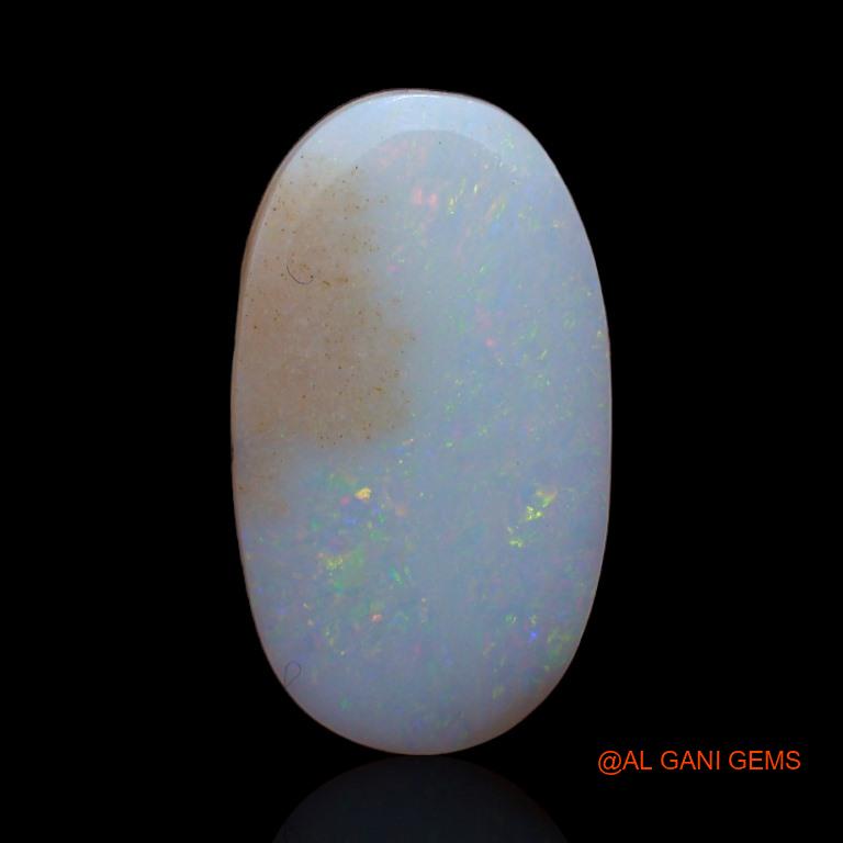 2.55 Cts Natural Australian Fire Opal Loose Gemstone Oval Cabochon 16x9x2 mm A-384