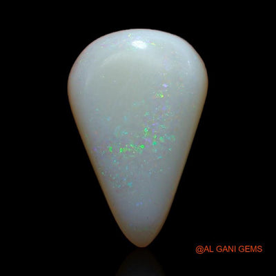3.60 Cts Unheated Australian Fire Opal Loose Gemstone Pear Cabochon Natural 15x9x4 mm A-386