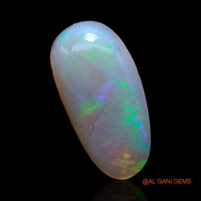 1.90 Cts Natural Australian Fire Opal Fancy Cabochon Loose Gemstone For Jewelry 13x7x3 mm A-389
