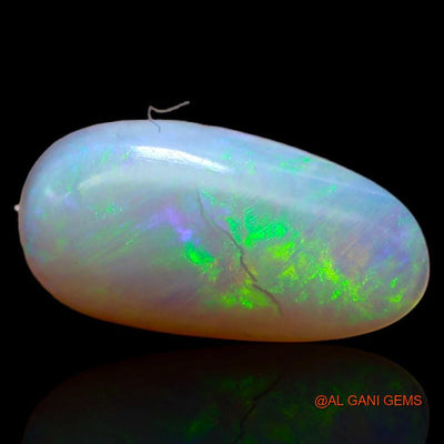 1.90 Cts Natural Australian Fire Opal Fancy Cabochon Loose Gemstone For Jewelry 13x7x3 mm A-389