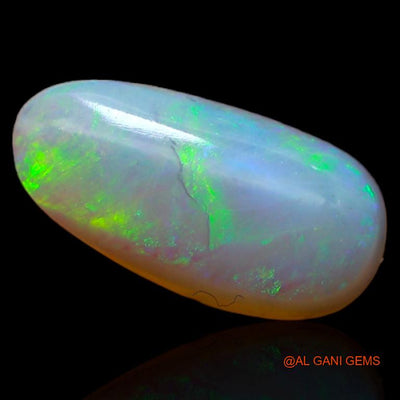 1.90 Cts Natural Australian Fire Opal Fancy Cabochon Loose Gemstone For Jewelry 13x7x3 mm A-389