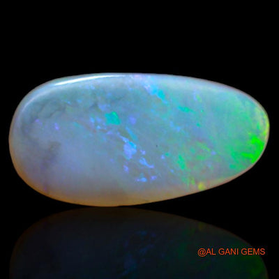 1.90 Cts Natural Australian Fire Opal Fancy Cabochon Loose Gemstone For Jewelry 13x7x3 mm A-389
