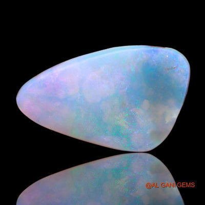 9.30 Cts Natural Australian Fire Opal Loose Gemstone Fancy Cabochon 23x14x4 mm A-38