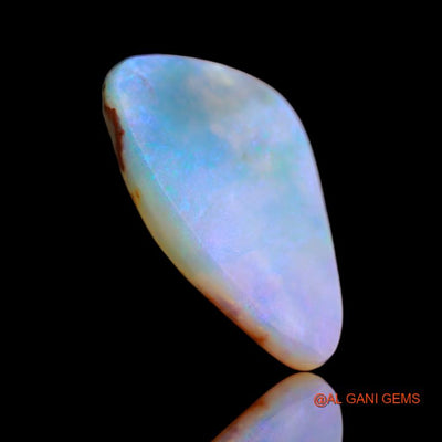 9.30 Cts Natural Australian Fire Opal Loose Gemstone Fancy Cabochon 23x14x4 mm A-38