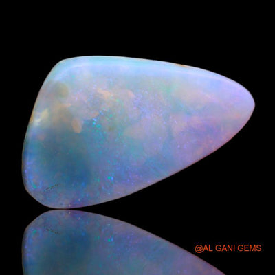 9.30 Cts Natural Australian Fire Opal Loose Gemstone Fancy Cabochon 23x14x4 mm A-38