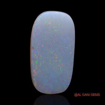 2.90 Cts Unheated Australian Fire Opal Loose Gemstone Oval Cabochon Natural 15x8x2 mm A-391