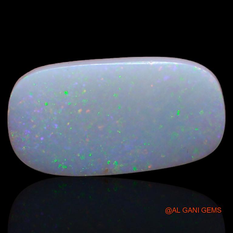 2.90 Cts Unheated Australian Fire Opal Loose Gemstone Oval Cabochon Natural 15x8x2 mm A-391