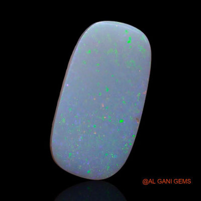 2.90 Cts Unheated Australian Fire Opal Loose Gemstone Oval Cabochon Natural 15x8x2 mm A-391