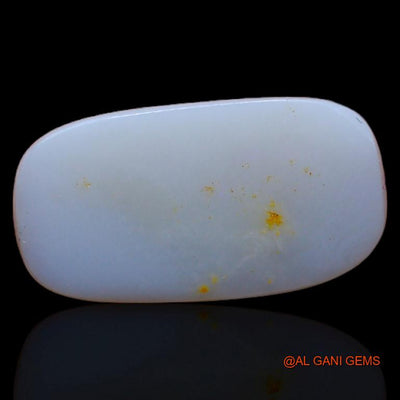 2.90 Cts Unheated Australian Fire Opal Loose Gemstone Oval Cabochon Natural 15x8x2 mm A-391