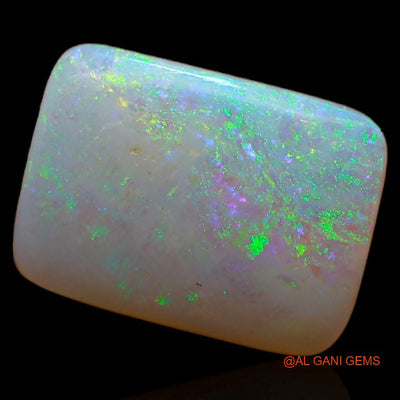 Natural Fire Opal Gemstone 2.40 Cts Loose Square Cabochon From Australia 12x8x2 mm A-392
