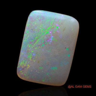 Natural Fire Opal Gemstone 2.40 Cts Loose Square Cabochon From Australia 12x8x2 mm A-392