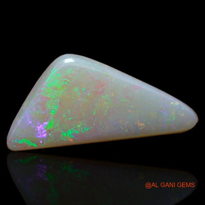 2.45 Cts Natural Australian Fire Opal Fancy Cabochon Loose Gemstone For Jewelry 16x7x3 mm A-393