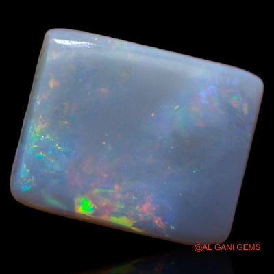 Natural Untreated Fire Opal Loose Gemstone Square Cabochon From Australia 3.40 Cts 11x9x3 mm A-394