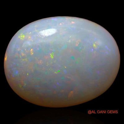 Natural Fire Opal Gemstone 3.15 Cts Loose Oval Cabochon From Australia 12x9x4 mm A-395
