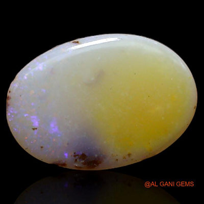 1.60 Cts Natural Australian Fire Opal Oval Cabochon Loose Gemstone For Jewelry 11x8x2 mm A-396