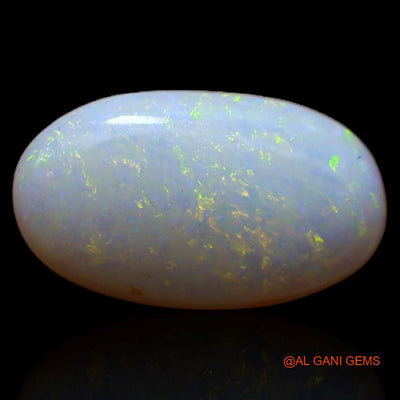 1.55 Cts Natural Australian Fire Opal Loose Gemstone Oval Cabochon 12x7x2 mm A-398