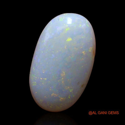1.55 Cts Natural Australian Fire Opal Loose Gemstone Oval Cabochon 12x7x2 mm A-398