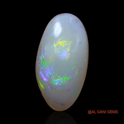 2.05 Cts Natural Australian Fire Opal Loose Gemstone Fancy Cabochon 14x7x3 mm A-399