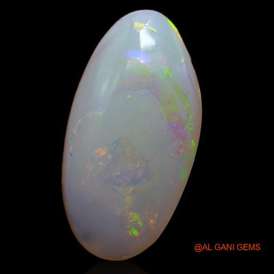 2.05 Cts Natural Australian Fire Opal Loose Gemstone Fancy Cabochon 14x7x3 mm A-399