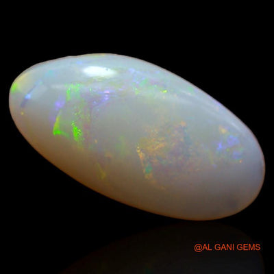 2.05 Cts Natural Australian Fire Opal Loose Gemstone Fancy Cabochon 14x7x3 mm A-399