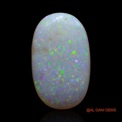 3.10 Cts Unheated Australian Fire Opal Loose Gemstone Oval Cabochon Natural 15x9x2 mm A-401
