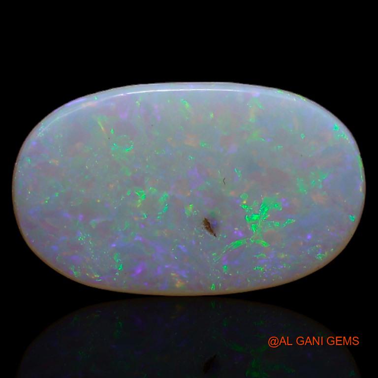 3.10 Cts Unheated Australian Fire Opal Loose Gemstone Oval Cabochon Natural 15x9x2 mm A-401