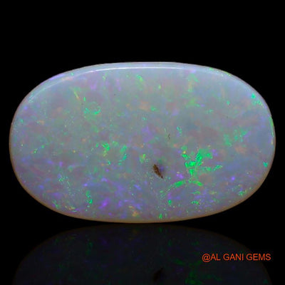 3.10 Cts Unheated Australian Fire Opal Loose Gemstone Oval Cabochon Natural 15x9x2 mm A-401
