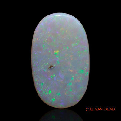 3.10 Cts Unheated Australian Fire Opal Loose Gemstone Oval Cabochon Natural 15x9x2 mm A-401