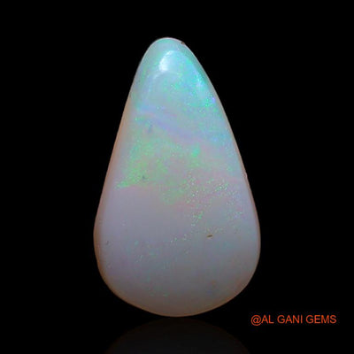 3.60 Cts Natural Australian Fire Opal Loose Gemstone Pear Cabochon 14x8x4 mm A-402
