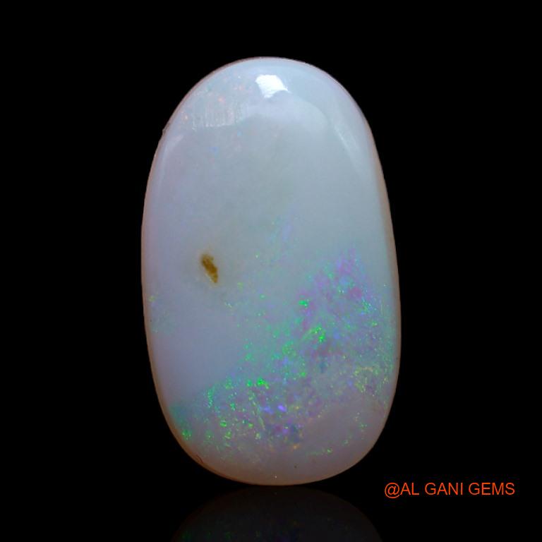 3.60 Cts Natural Australian Fire Opal Oval Cabochon Loose Gemstone For Jewelry 15x9x4 mm A-403