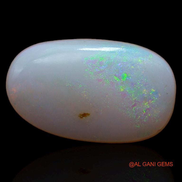 3.60 Cts Natural Australian Fire Opal Oval Cabochon Loose Gemstone For Jewelry 15x9x4 mm A-403