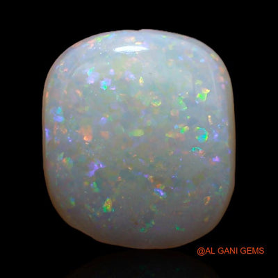 3.05 Cts Natural Australian Fire Opal Loose Gemstone Fancy Cabochon 11x10x3 mm A-406