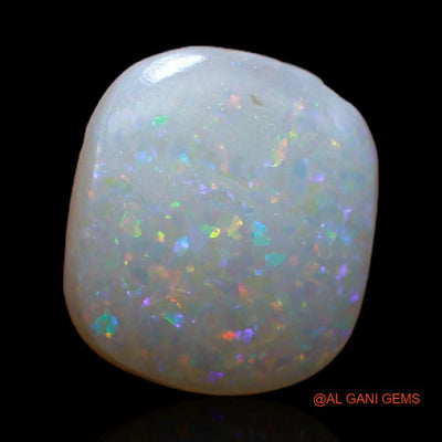 3.05 Cts Natural Australian Fire Opal Loose Gemstone Fancy Cabochon 11x10x3 mm A-406